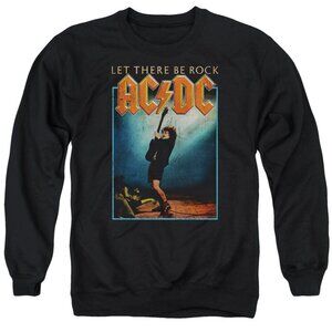 ACDC Let There Be Rock Crewneck Sweatshirt Classic Rock Band Music Pullover 05